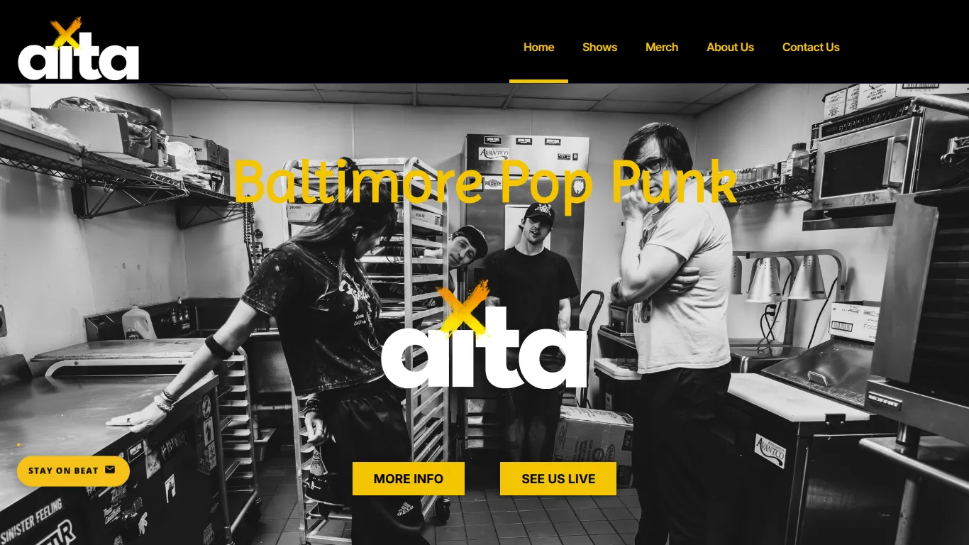 AITA website screenshot